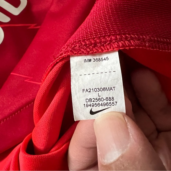 Liverpool Nike Champions League Final 2022 jersey SALAH 11 L - Picture 5 of 6